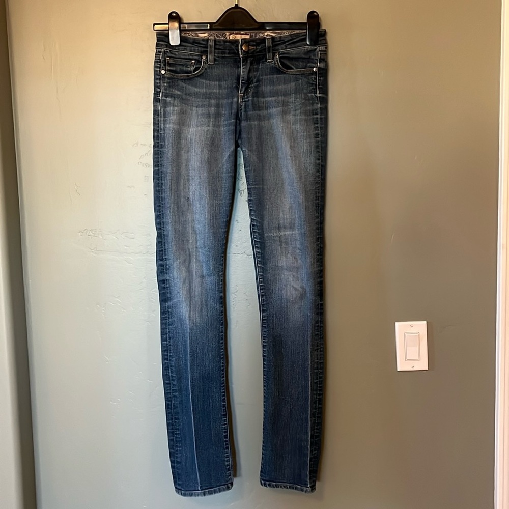 Paige Peg Straight Jeans